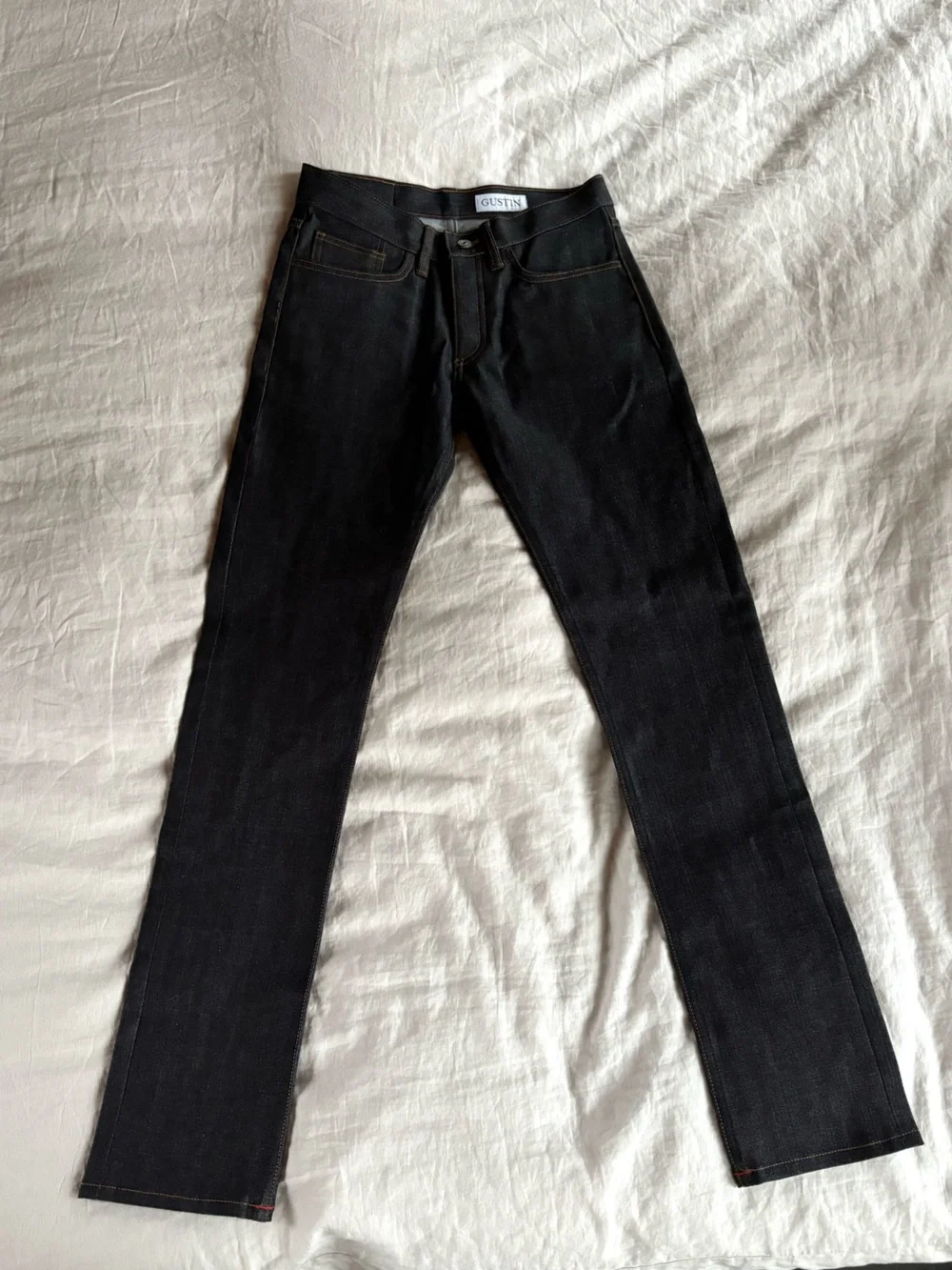 NWOT Gustin #352 Japanese Raw Denim Jeans